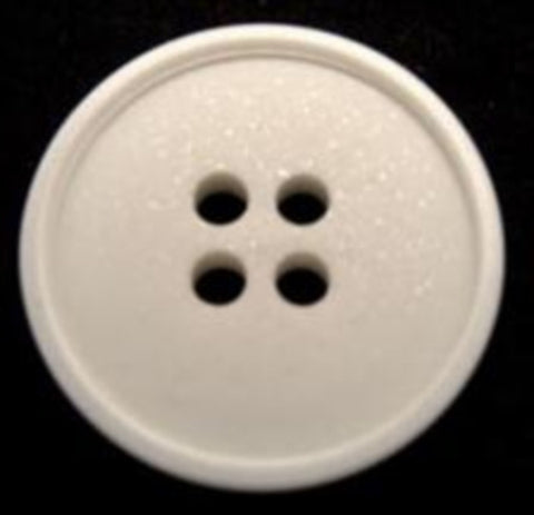 B10015 20mm Natural White 4 Hole Button - Ribbonmoon