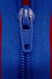Z2500 41cm Dark Royal Blue Nylon No.5 Open End Zip - Ribbonmoon
