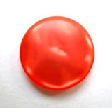 B12498 18mm Tonal Orange Shimmery Polyester Shank Button - Ribbonmoon