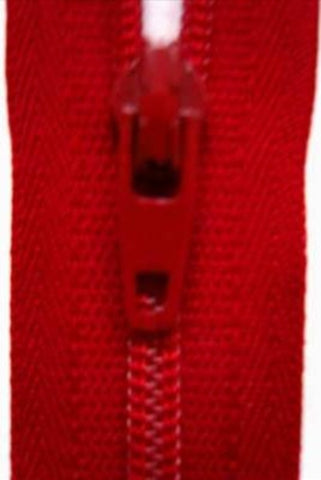 Z1643 YKK 20cm Scarlet Berry Nylon No.3 Closed End Zip - Ribbonmoon
