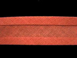 BB114 16mm Apricot 100% Cotton Bias Binding - Ribbonmoon