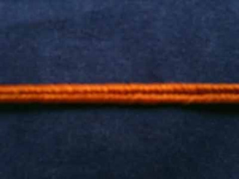 RUSSBRAID19 3mm Golden Brown Russia Braid - Ribbonmoon