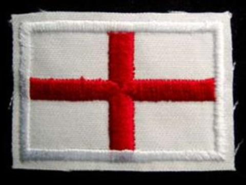 M311  48mm x 34mm Sew on England Flag of St George Motif