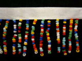 BFRINGE29 40mm Mixed Colour Ceramic Bead Fringing