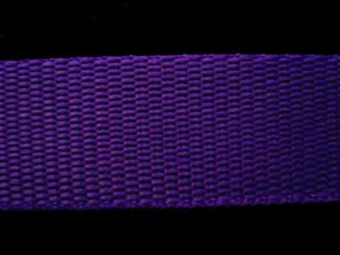 WEB13 25mm Purple Polypropylene Webbing - Ribbonmoon