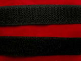 HL19 16mm Black Sew On Hook and Loop Fastening Tape - Ribbonmoon