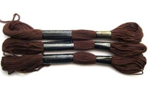 S812 8 Metre Skein Cotton Embroidery Thread, 6 Strand Colourfast - Ribbonmoon