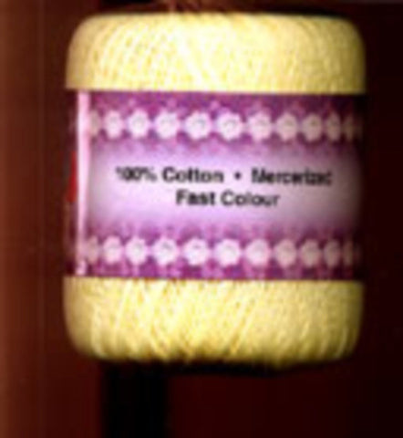 Crochet Cotton Cream, 411 Metres, 66 Gram Ball - Ribbonmoon