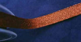 R6918C 10mm Brown Bronze Textured Metallic Sparkle Ribbon - Ribbonmoon