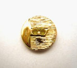 B15200 14mm Gilded Gold Poly 2 Hole Button - Ribbonmoon