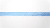 R5105 3mm Pompadour Blue Double Face Satin Ribbon - Ribbonmoon