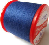 Strong Sewing Thread Royal Blue 8 Multi Purpose,70% polyester, 30% cotton - Ribbonmoon