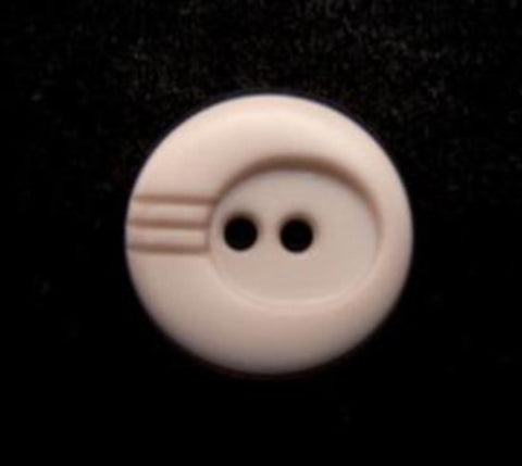 B9326 15mm Pale Beige 2 Hole Button - Ribbonmoon