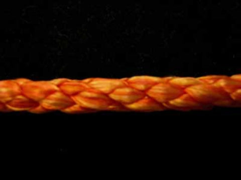 C302 7mm Crepe Cord by British Trimmings, Orange Shades - Ribbonmoon