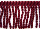 FT2034 6cm Burgundy Bullion Fringe - Ribbonmoon