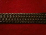 FT1601L 12mm Dark Brown Folded Braid