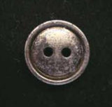 B4814 15mm Gun Metal Alloy 2 Hole Button - Ribbonmoon