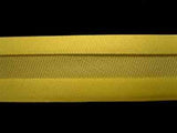 BB217 19mm Lemon Satin Bias Binding - Ribbonmoon