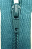 Z3296 61cm Misty Malibu Blue Nylon No.5 Open End Zip - Ribbonmoon