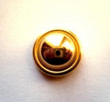 B8168  18mm Gold Metal Alloy Shank Button - Ribbonmoon
