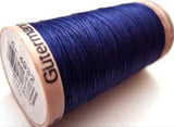 GQT 4932 Gutermann 200 metre spool of Cotton Quilting Thread. Indigo