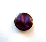 B8424L 14mm Tonal Dark Purple Pearlised Polyester Shank Button