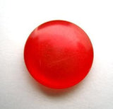 B14136 18mm Red Polyester Shank Button - Ribbonmoon