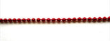 PT62 1.6mm Metallic Red Strung Pearl, Micro Bead String Trimming - Ribbonmoon