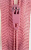 Z3782 18cm Pale Dusky Pink Nylon Pin Lock No.3 Closed End Zip - Ribbonmoon