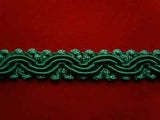 FT1313 10mm Deep Jade Green Braid Trimming