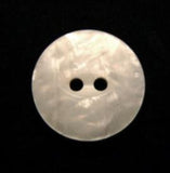 B10036 18mm Pearl with an Iridescent Shimmer 2 Hole Button - Ribbonmoon