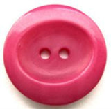 B13681 23mm Misty Shocking Pink Gloss 2 Hole Button - Ribbonmoon