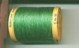 GTCOT9994 800mtr Gutermann 100% Cotton Sewing Thread, Foilage Green - Ribbonmoon