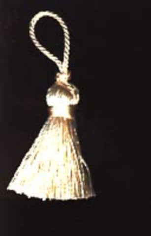 TASSEL 34 Small Cream Key Tassel