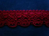 FT1314L 22mm Wine Cord Decorated Braid Trimming