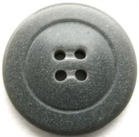 B13489 25mm Mid Grey Bone Sheen 4 Hole Button - Ribbonmoon