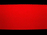 WEB27 50mm Flame Red Polypropylene Webbing - Ribbonmoon