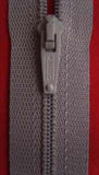 Z0286 51cm Mid Grey Lightweight Closed End Zip