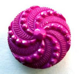 B8459 20mm Cirece Textured Shank Button - Ribbonmoon