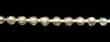 PT09 3mm Clear Iridescent Strung Pearl / Bead String Trimming - Ribbonmoon
