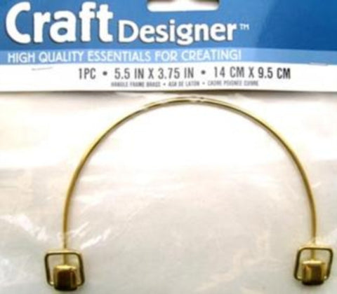 BAGHAND40 Brass Metal Bag or Purse Handle - Ribbonmoon