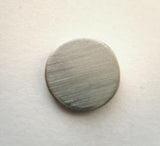 B8320 15mm Heavy Steel Silver Shank Button - Ribbonmoon