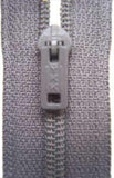 Z2613 YKK 13cm Smoked Grey Pin Lock No.3 Closed End Zip - Ribbonmoon