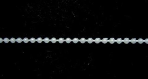 PT78C 1.6mm Pale Blue Strung Pearl Bead Trim - Ribbonmoon