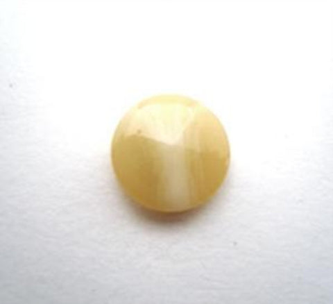 B14941 11mm Frosted Antique Cream Gloss Shank Button - Ribbonmoon