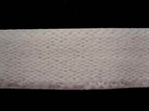 EW34 24mm White Plush Back Elastic. - Ribbonmoon