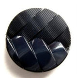 B13832 20mm Navy Textured Shank Button - Ribbonmoon
