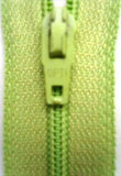 Z3402 Optilon 20cm Apple Green Nylon No.3 Closed End Zip - Ribbonmoon
