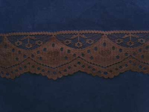 L322 46mm Misty Brown Flat Lace - Ribbonmoon