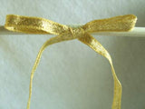 R5269 7mm Gold Double Sided Metallic Lame Ribbon - Ribbonmoon